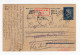 1951. YUGOSLAVIA,SERBIA,NOVI SAD TO ROGASKA SLATINA AND BACK,LABEL PARTI,DEPARTED IN SLOVENIAN LANGUAGE,STATIONERY CARD - Postal Stationery