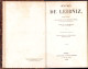 Oeuvres De Leibniz Par M. A. Jacques, Premiere Serie, 1846, Paris 248SP - Libros Antiguos Y De Colección