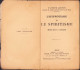 L’hypnotisme Et Le Spiritisme. Étude Médico-critique Par Dr. Joseph Lapponi, 1920, Paris 244SP - Alte Bücher