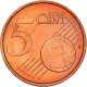 Italie, 5 Euro Cent, The Flavius Amphitheatre, 2002, SPL+, Copper Plated Steel - Italia