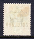 ZULULAND — SCOTT 6 — 1888 4d QV OVERPRINT — MH — SCV $60 - Zoulouland (1888-1902)