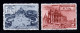 VATICAN CITY — SCOTT E11-E12 — 1949 BASILICA SPECIAL DELIVERY SET — MH — SCV $65 - Neufs