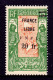 ST. PIERRE & MIQUELON — SCOTT 220 — 1942 20fr ON 75c, FNFL OVPT. — MH — SCV $65 - Unused Stamps