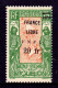 ST. PIERRE & MIQUELON — SCOTT 220 — 1942 20fr ON 75c, FNFL OVPT. — MH — SCV $65 - Ungebraucht