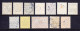 RUSSIA — SCOTT N1-N12 — 1916-17 GERMAN OCCUPATION SET — USED — SCV $17 - 1941-43 Bezetting: Duitsland