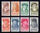 PORTUGAL — SCOTT 642-649 — 1945 NAVIGATORS SET — MNH — SCV $32 - Nuevos