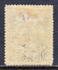 NIGER COAST — SCOTT 48 — 1894 1/- QV ISSUE — MH — SCV $90 - Nigeria (...-1960)