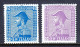 NEW ZEALAND — SCOTT 182-183 — 1926 KGV ADMIRAL'S UNIFORM SET — MH — SCV $200 - Unused Stamps
