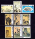 KOREA — SCOTT 715-723 — 1970 PAINTINGS SET — MH — SCV $46 - Korea, South