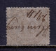 GERMANY (N. GERMAN CONFED.) — SCOTT 25 — 1869 10gr GRAY NUMERAL — USED — SCV $65 - Afgestempeld