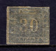 GERMANY (PRUSSIA) — SCOTT 22 — 1866 30sg BLUE NUMERAL — MH — SCV $110 - Ungebraucht
