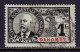 DAHOMEY — SCOTT 29 — 1906 1fr BLACK ON AZURE DR. BALLAY — USED — SCV $24 - Gebruikt