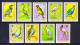BURUNDI — SCOTT 548-556 — 1979 BIRDS SET — MNH — SCV $27 - Unused Stamps