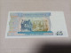 Billete Burma, 45 Kyats, Año 1987, AUNC - Myanmar