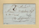Tarare - 68 - Rhone - Courrier De 1808 - 1801-1848: Précurseurs XIX