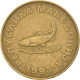 Monnaie, Macédoine, 2 Denari, 1993, TTB, Laiton, KM:3 - Nordmazedonien