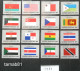Flaggen Flag Drapeau 1980 1981 1982 1983 1984 1985 1986 1987 1988 1989 1997 1998 1999 2001 2007 2013 2014 2017 2018 2020 - Stamps