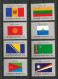Delcampe - Flaggen Flag Drapeau 1980 1981 1982 1983 1984 1985 1986 1987 1988 1989 1997 1998 1999 2001 2007 2013 2014 2017 2018 2020 - Briefmarken