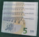 Delcampe - 5 EURO SPAIN 2013 DRAGHI V002A1 VA FIRST POSITION SC FDS UNCIRCULATED  PERFECT - 5 Euro