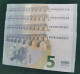 Delcampe - 5 EURO SPAIN 2013 DRAGHI V002A1 VA FIRST POSITION SC FDS UNCIRCULATED  PERFECT - 5 Euro