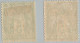 France 1898 5 C Yellow Green Sage Type III 2 Shades (N Below B) MH - 1898-1900 Sage (Type III)