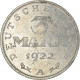 Monnaie, Allemagne, République De Weimar, 3 Mark, 1922, Berlin, TTB, Aluminium - 3 Mark & 3 Reichsmark