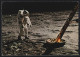 AK Raumfahrt, US-Astronaut Edwin Aldrin Am Fuss Der Landefähre Eagle, Mondlandung 21. Juli 1969  - Raumfahrt