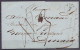 L. Datée 13 Octobre 1837 De Fayt-lez-Manage Càd T18 FAYT/13/X Pour Bureau Restant à DINANT Port "4" Corrigé En "3" (au D - 1830-1849 (Belgio Indipendente)