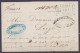 L. Acheminée Datée 21 Mai 1847 De Fabrique De Papiers Malherbe Fils & Cie BRUXELLES Pour LIEGE "avec Deux Ballots Papier - 1830-1849 (Belgique Indépendante)