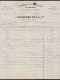 L. Acheminée Datée 21 Mai 1847 De Fabrique De Papiers Malherbe Fils & Cie BRUXELLES Pour LIEGE "avec Deux Ballots Papier - 1830-1849 (Belgique Indépendante)