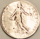 France - 50 Centimes 1918, KM# 854, Silver (#4035) - 50 Centimes