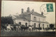 Cpa, écrite En1910, éd Lapeyrère, 24 Dordogne, NONTRON La Gare, Animée, Attelages, Voitures Chevaux - Nontron