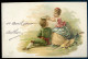 Lot De 4 Cpa Illustrateur Romantique éditeur Wezel & Naumann  Leipzig STEP117 - Antes 1900