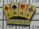 713B  Pin's Pins / Beau Et Rare / JEUX / JEU DE CARTES SKAT CLUB HEIDI - Casinos