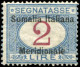 Italienisch Somaliland, 1906, P 9, Postfrisch - Autres & Non Classés