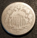 RARE - USA - ETATS-UNIS - 5 CENTS 1869 - "Shield Nickel" Sans Rayon - KM 97 - 1866-83: Shield (Stemma)