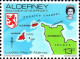 Delcampe - Aldeney-Aurigny Poste N** Yv:  1/12 Série Courante - Alderney