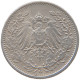 GERMANY EMPIRE 1/2 MARK 1918 G FEHLPRÄGUNG 1/2 MARK #t031 0621 - 1/2 Mark