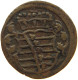 GERMAN STATES HELLER 1724 SACHSEN SAALFELD Johann Ernst VIII. 1680-1729 #t033 0087 - Groschen & Andere Kleinmünzen