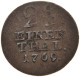 GERMAN STATES 1/24 TALER 1769 HESSEN KASSEL Friedrich II. 1760-1785 #t033 0155 - Monedas Pequeñas & Otras Subdivisiones