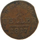 GERMAN STATES 1 PFENNIG 1817 SACHSEN COBURG SAALFELD #t032 0739 - Monedas Pequeñas & Otras Subdivisiones