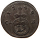 GERMAN STATES 1 PFENNIG 1749 BRANDENBURG BAYREUTH Friedrich 1735-1763 #t032 0539 - Groschen & Andere Kleinmünzen