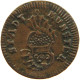 GERMAN STATES 1 PFENNIG 1758 MÜNSTER STADT #t033 0005 - Groschen & Andere Kleinmünzen