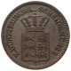 GERMAN STATES 1 KREUZER 1860 WÜRTTEMBERG Wilhelm I. 1816-1864. #t032 0919 - Piccole Monete & Altre Suddivisioni