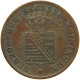 GERMAN STATES 1 KREUZER 1854 SACHSEN MEININGEN Bernhard Erich Freund 1803-1866. #t032 0959 - Piccole Monete & Altre Suddivisioni