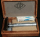 Rare Coffret Rasoir Mécanique DP Aluminium Et Bakélite, Lames Personna, Barber Shop Safety Razor - Materiale Di Profumeria