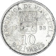 Venezuela, 10 Bolívares, 1998 - Venezuela