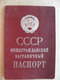 General Foreign Passport Ussr Lithuania 1988 Woman Many Cancels - Documenti Storici