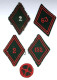 Lot De 5 Patchs Militaires Régiment Du Génie 2 - 63 -152 - Conducteur D'auto - Patches