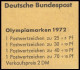 MH 17 Olympiamarken 1972 - Postfrisch - 1951-1970